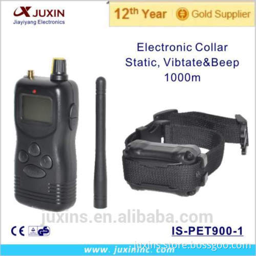 Big LCD Display And Multi-Function Pet Training Collar petainer For Dogs